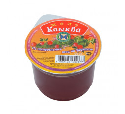 Желе на фруктозе «Клюква»